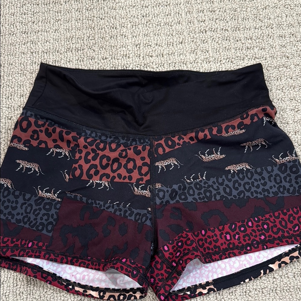 Victoria Secret Sport Women's Leopard Print Shorts